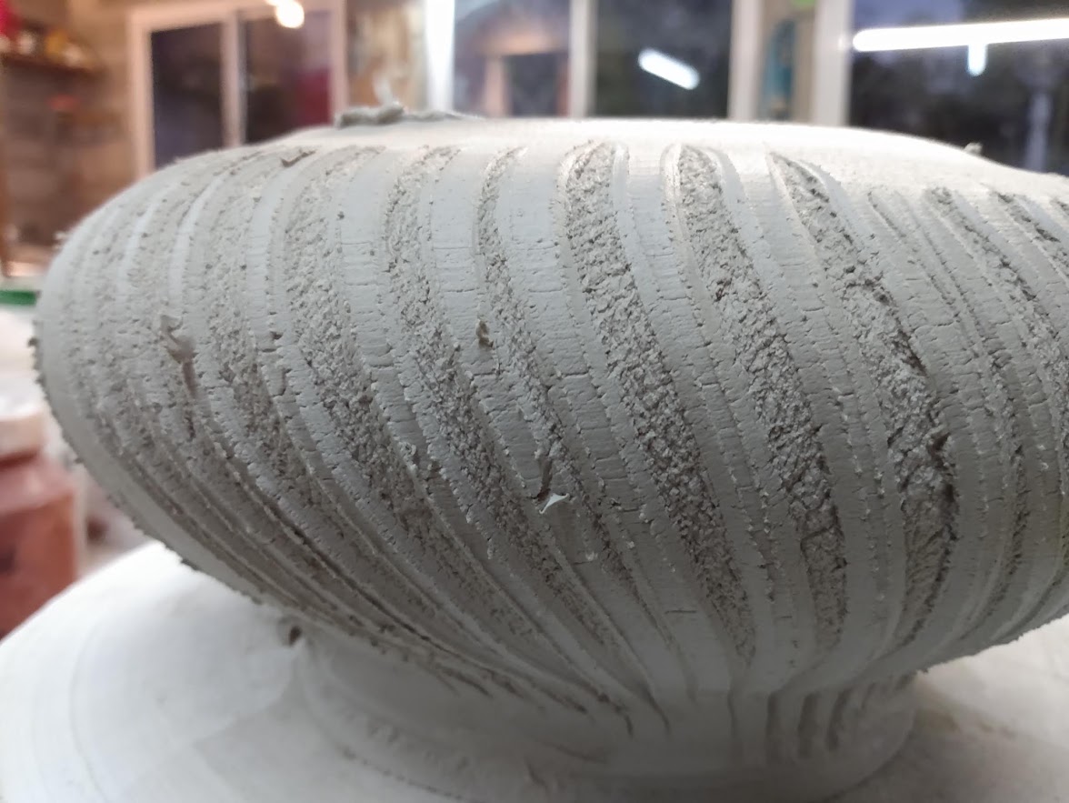 Alfarería con textura